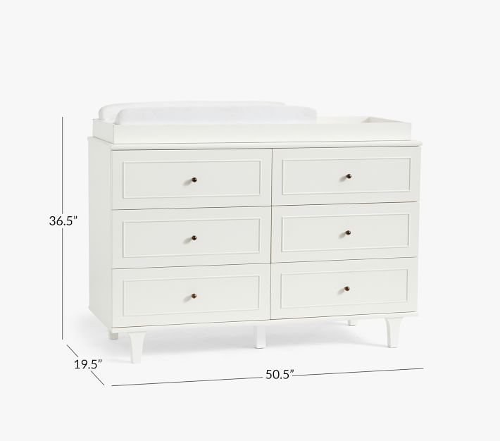 Dawson Extra-Wide Dresser & Topper Set