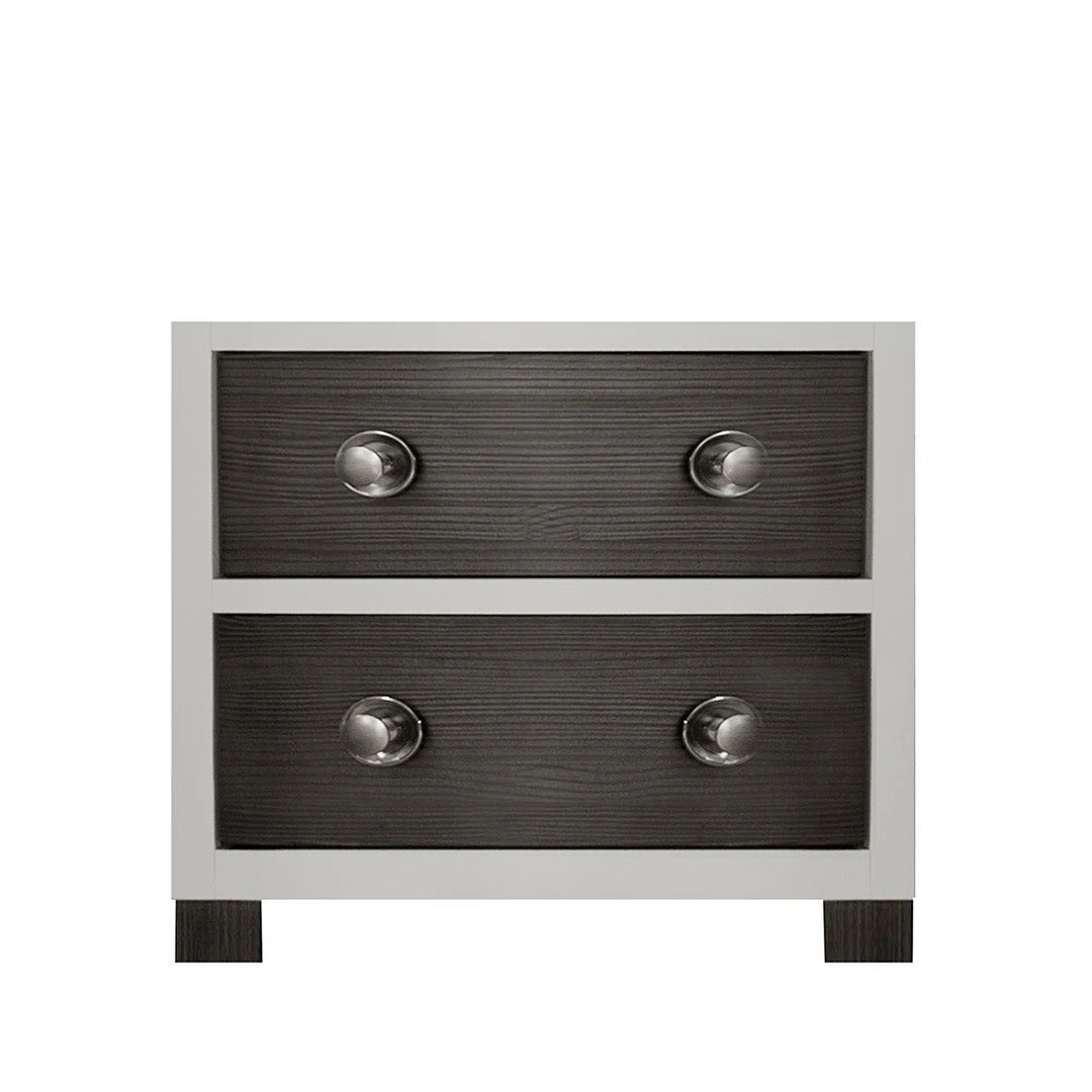 True 2-Drawer Nightstand