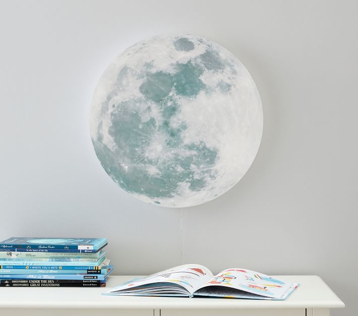 Lit Acrylic Moon